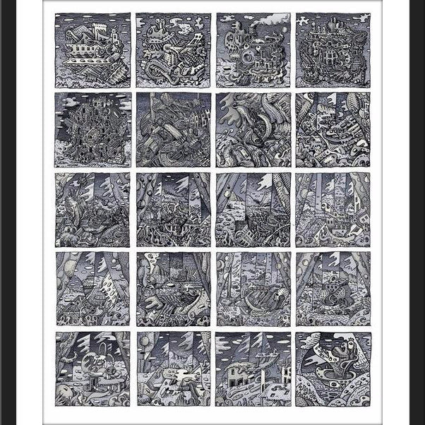 David Welker "Sentient Factory" Metallic Variant