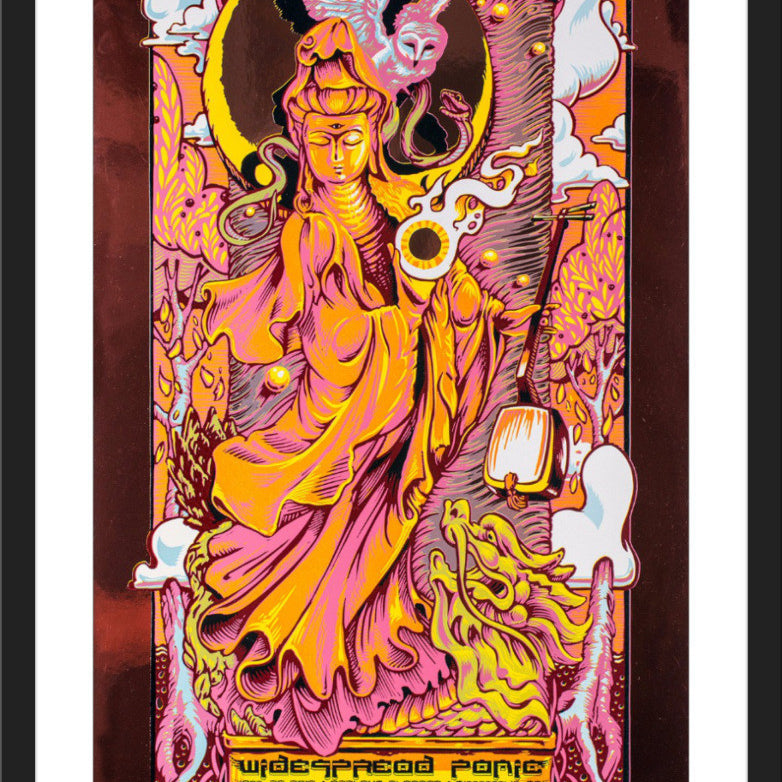 AJ Masthay "Widespread Panic - Minneapolis" Copper Foil
