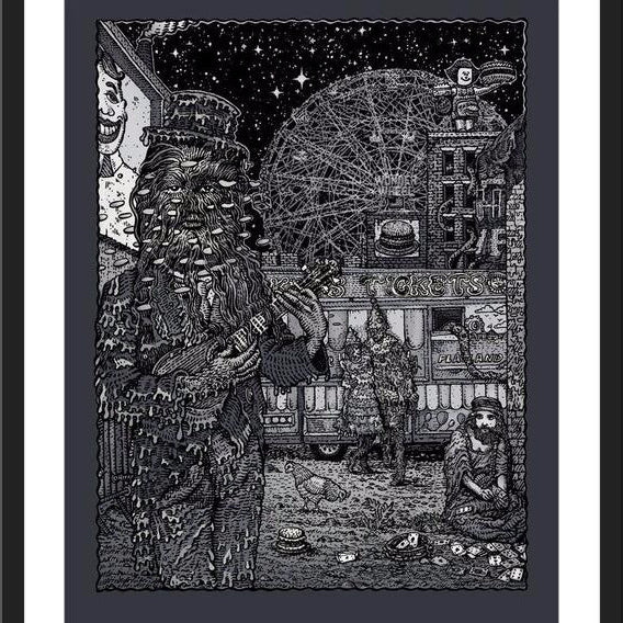 David Welker "Coney Island Freak Show" Metallic Variant
