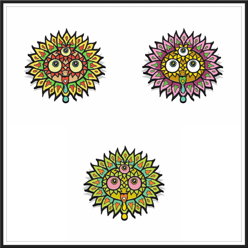 Marq Spusta "Bloomer" Enamel Pin Set