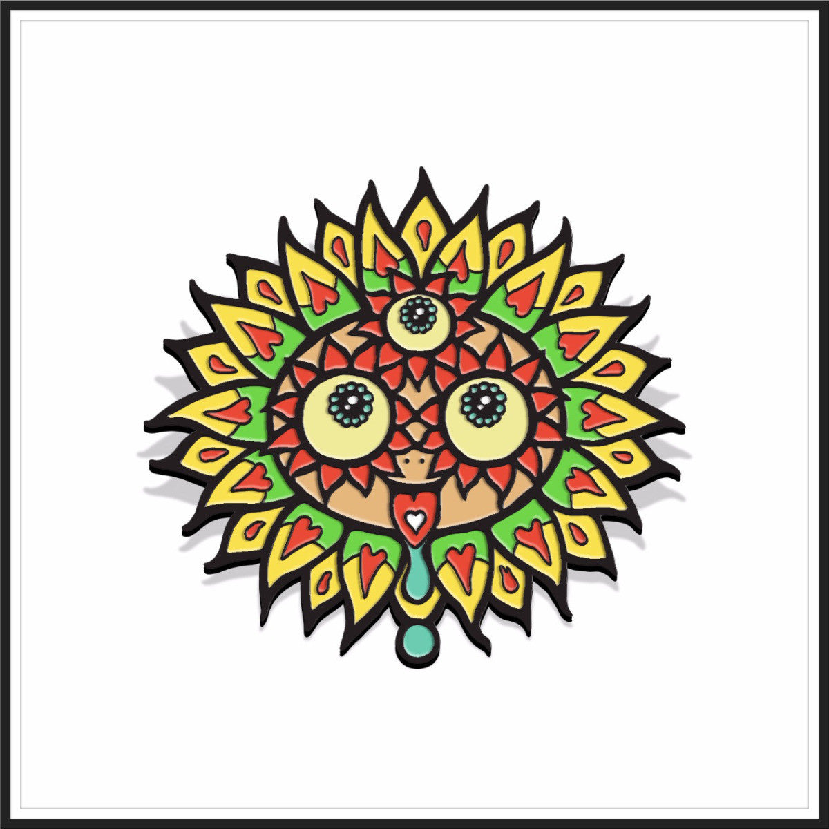 Marq Spusta "Bloomer #1" Enamel Pin