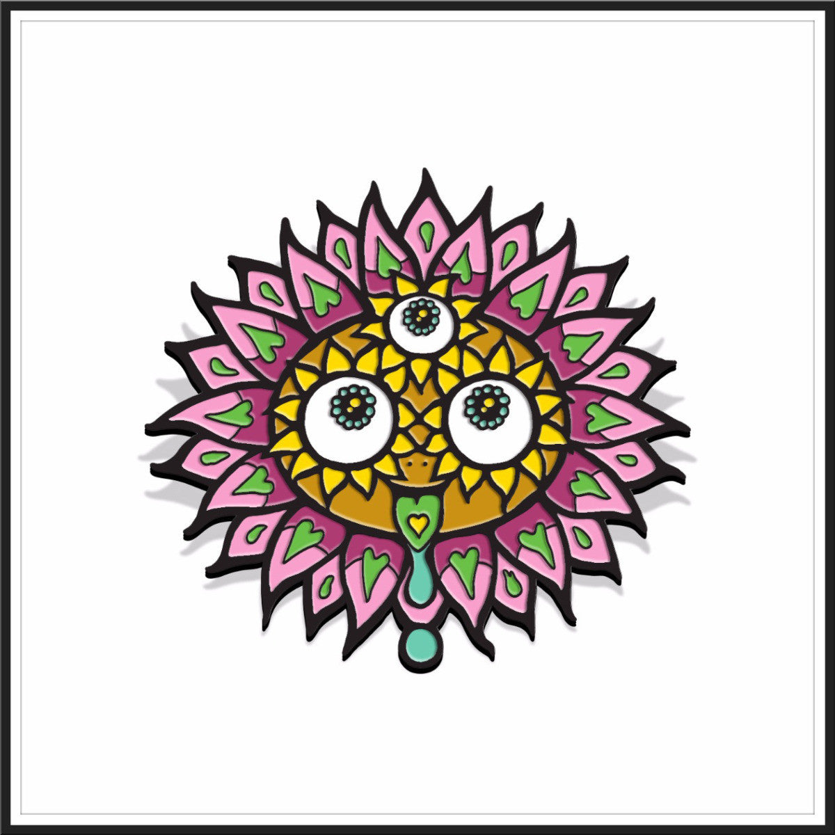 Marq Spusta "Bloomer #2" Enamel Pin