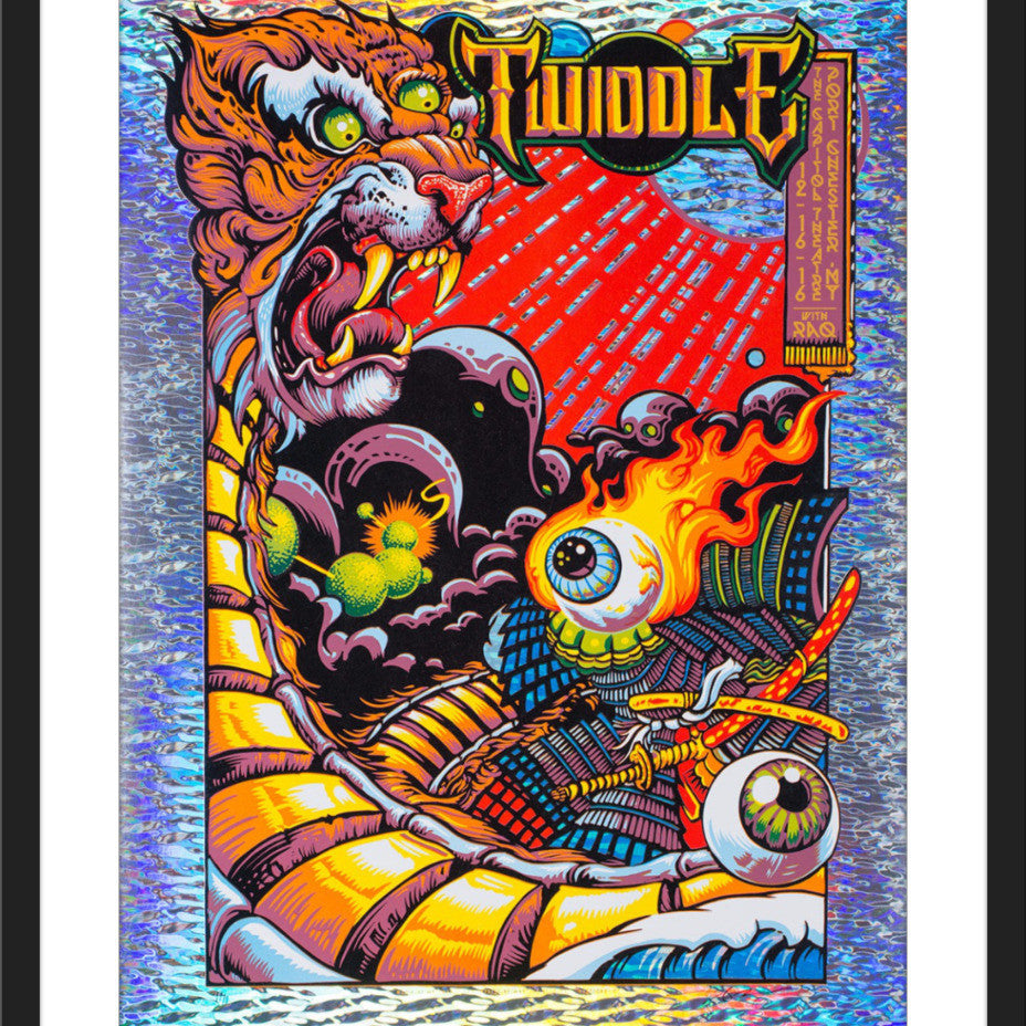 AJ Masthay "Twiddle - December 16th, 2016" Magma Holo Foil