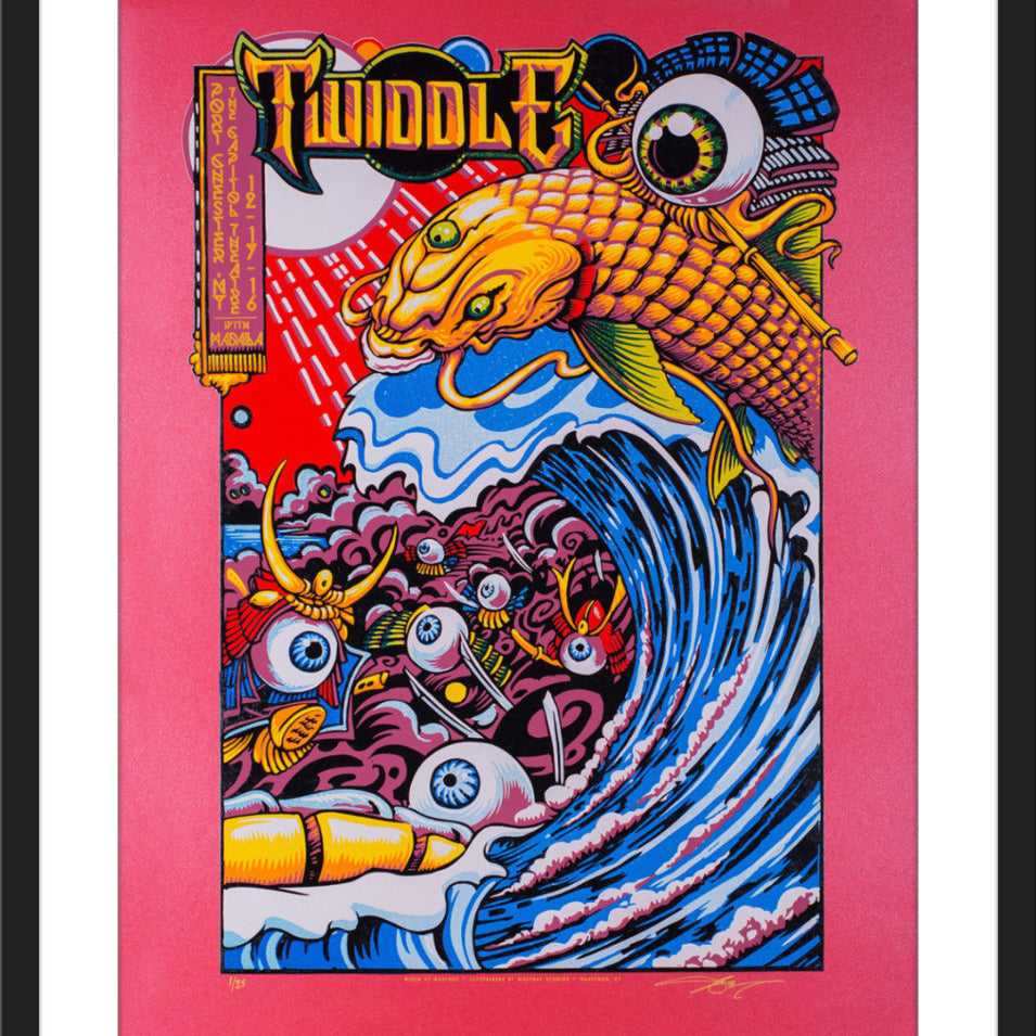 AJ Masthay "Twiddle - December 17th, 2016" Jupiter Stardreams Pearl