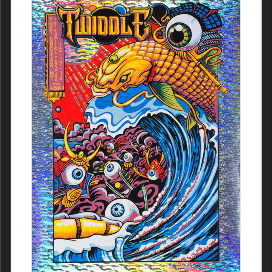 AJ Masthay "Twiddle - December 17th, 2016" Magma Holo Foil