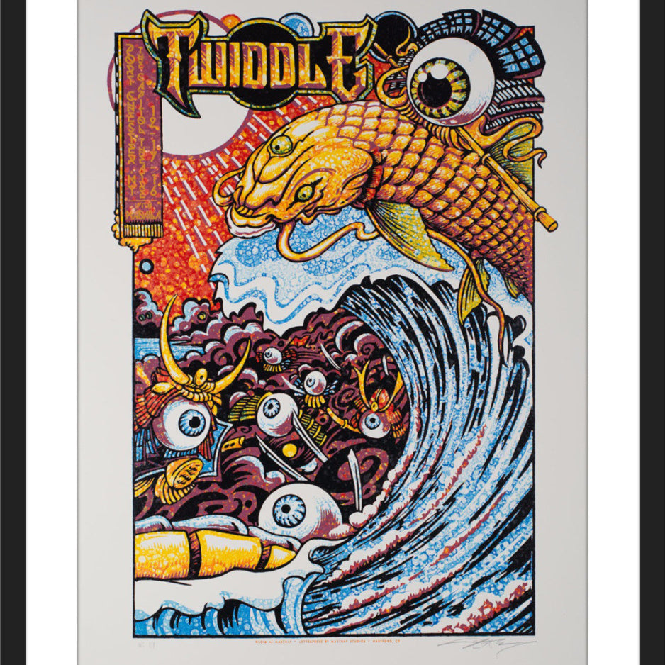 AJ Masthay "Twiddle - December 17th, 2016" Watercolor