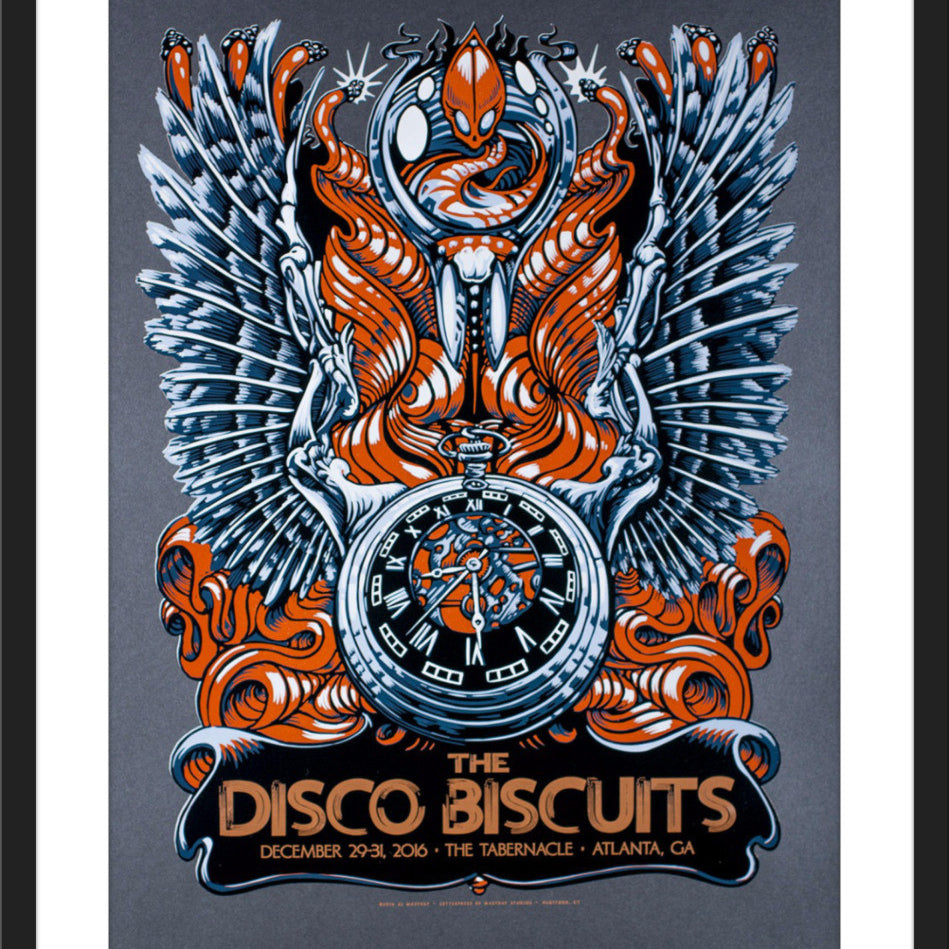 AJ Masthay "Disco Biscuits NYE" Onyx Pearl
