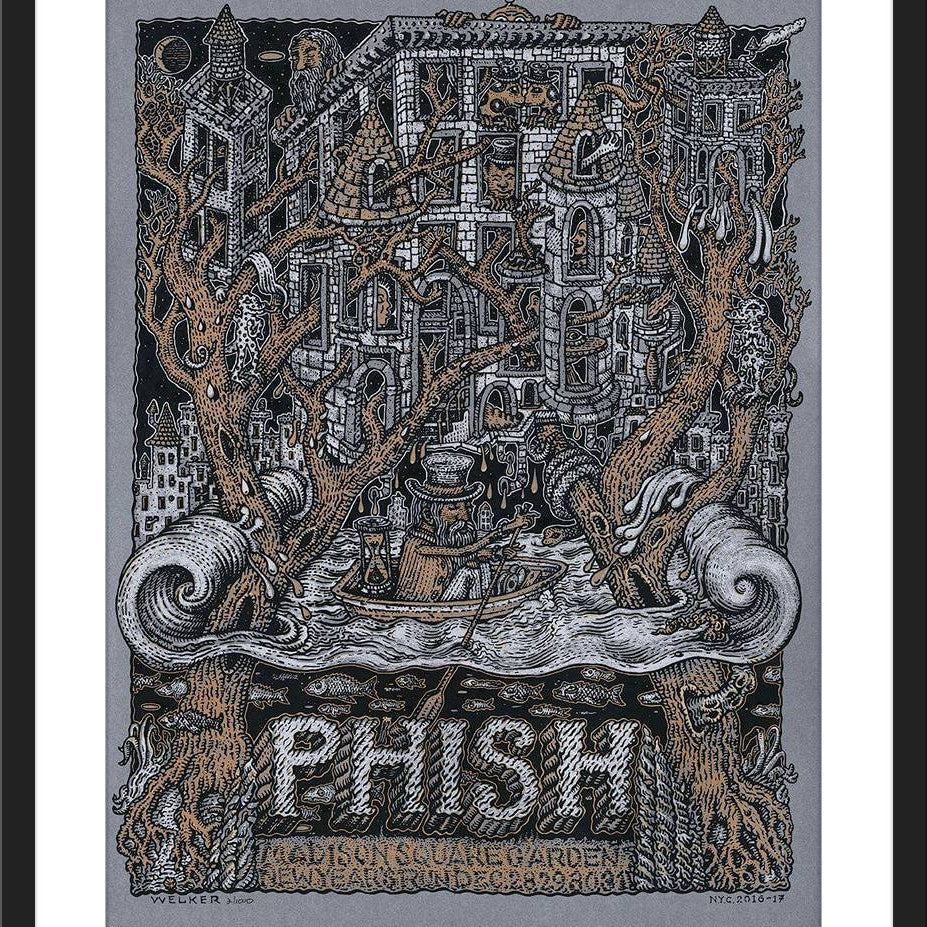 David Welker "PHISH - New Year's Run @ MSG" Lottery Entry