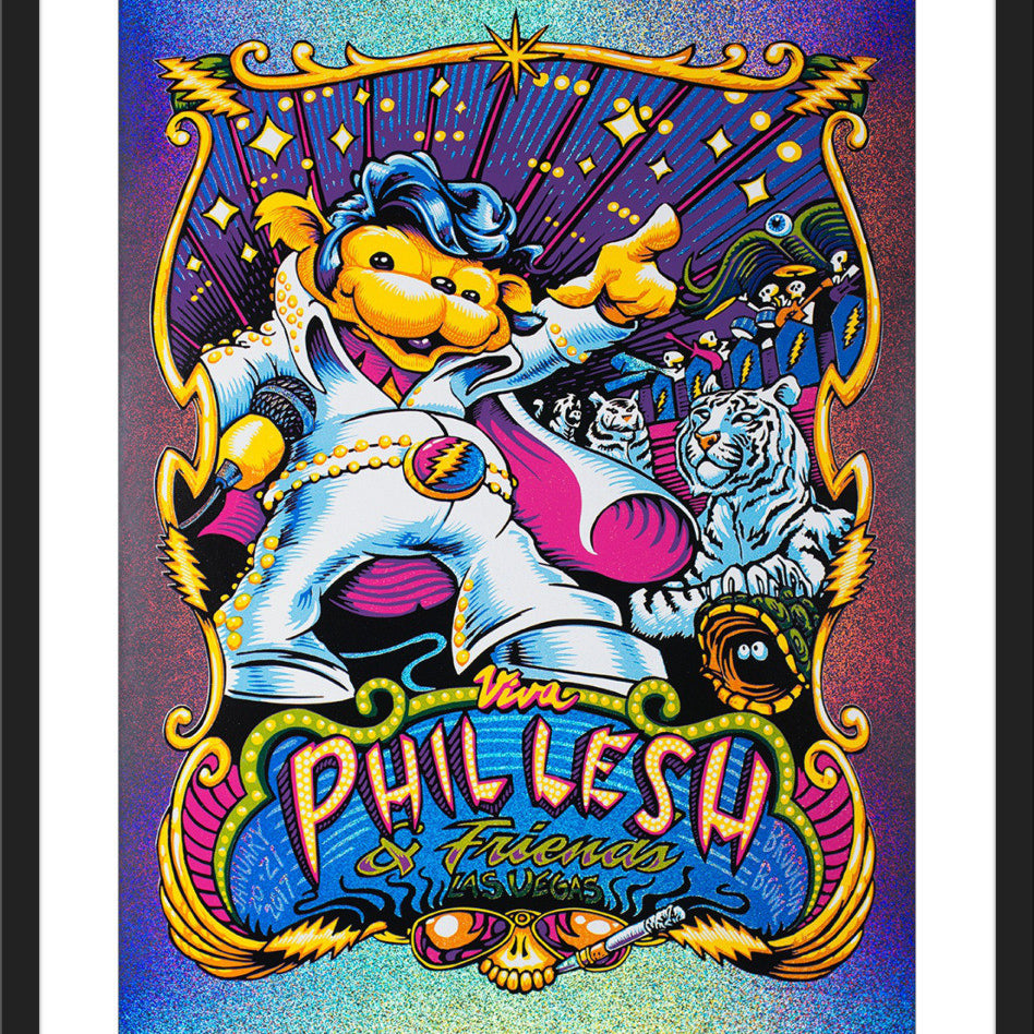 AJ Masthay "Phil Lesh - Las Vegas" Sparkle Foil