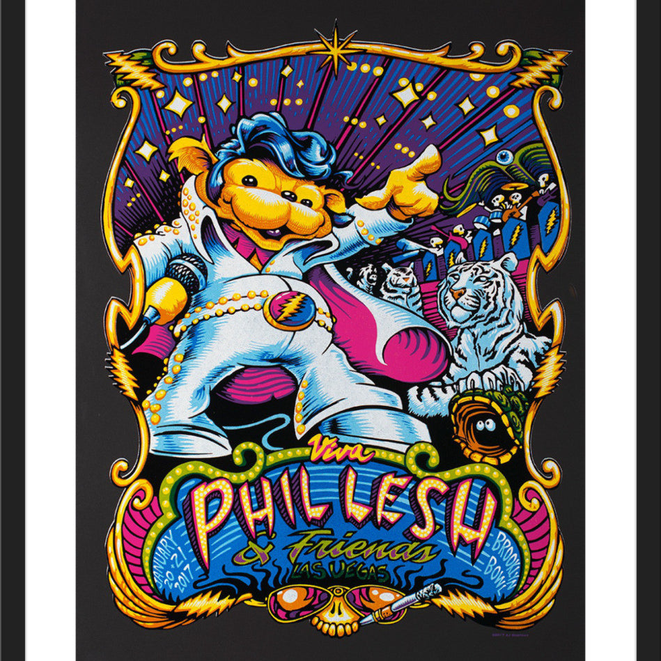 AJ Masthay "Phil Lesh - Las Vegas" Ultra Black