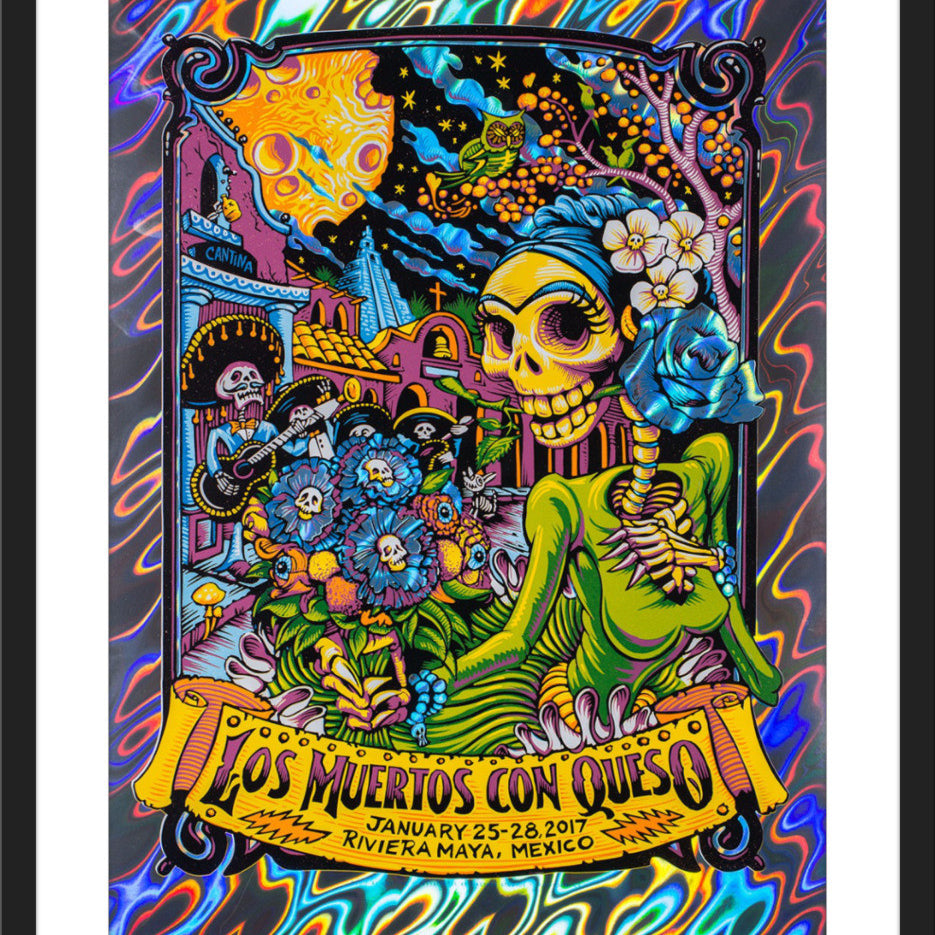 AJ Masthay "Los Muertos con Queso" Lava Foil