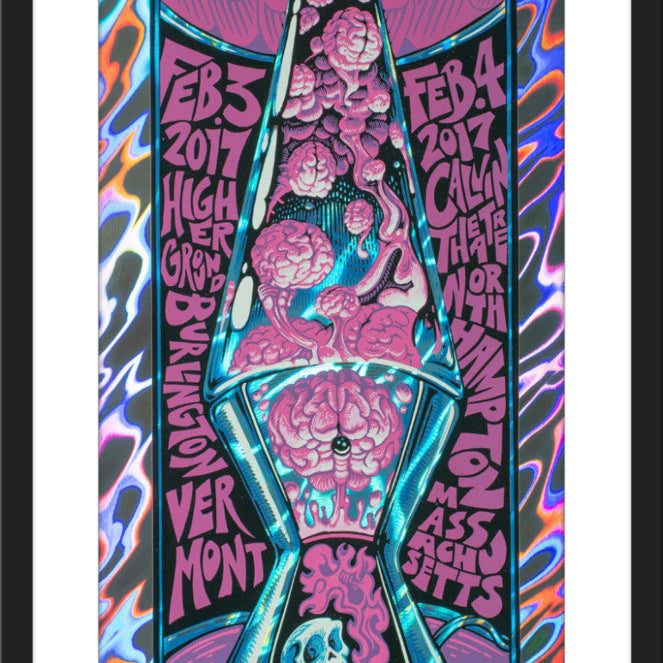 AJ Masthay "Moe. Lava Lamp" Lava Foil