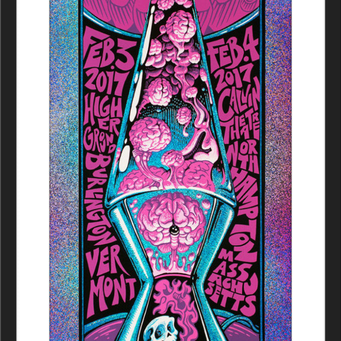 AJ Masthay "Moe. Lava Lamp" Sparkle Foil