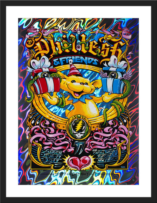 AJ Masthay "Phil Lesh 77th Birthday Run" Lava Foil