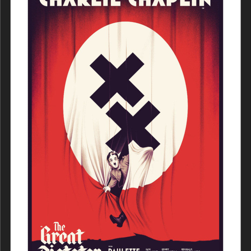 Nautilus Art: The Legacy of Charlie Chaplin Prints - SET OF 4