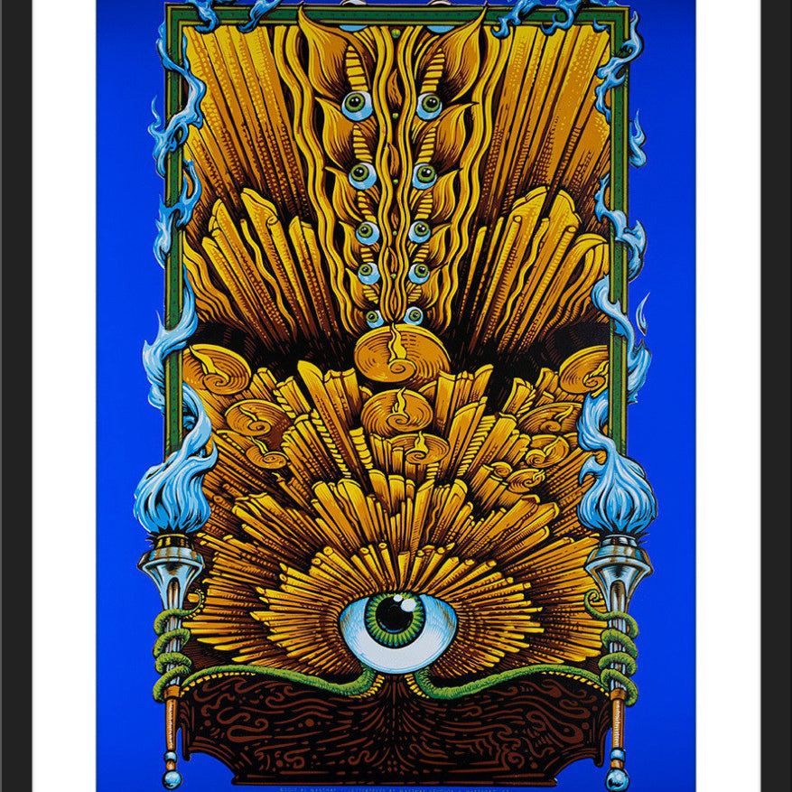 AJ Masthay "The Torchbearer" Curious Cosmic Blue Planet