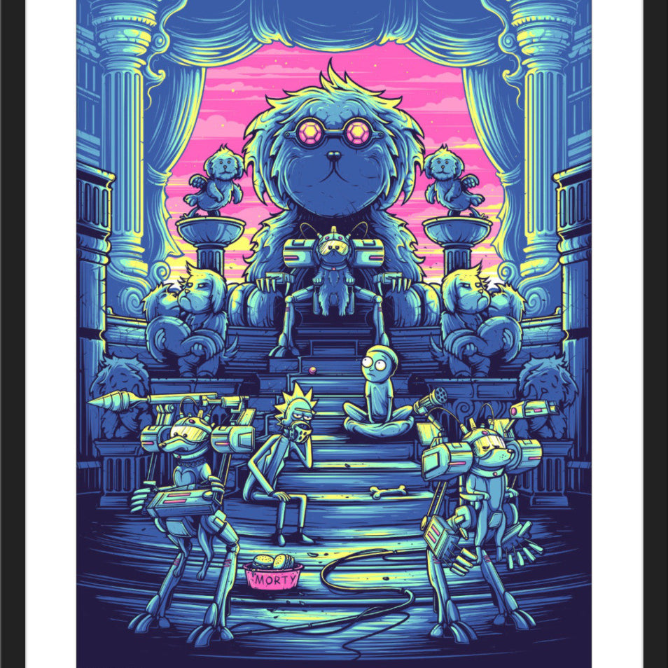 Dan Mumford "You shall now call me Snowball, because my fur is pretty and white"