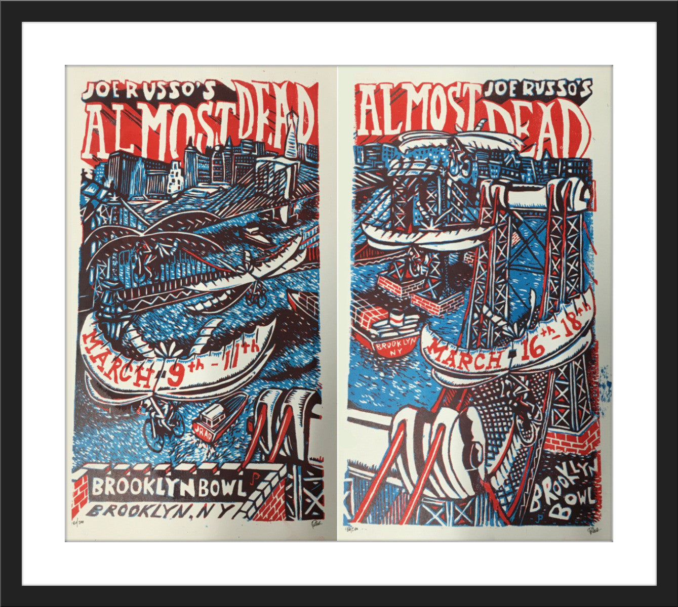Jim Pollock "JRAD: Brooklyn Bowl" AP SET