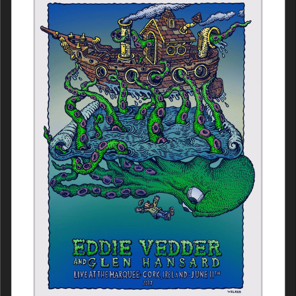 David Welker "Eddie Vedder - Cork, Ireland"