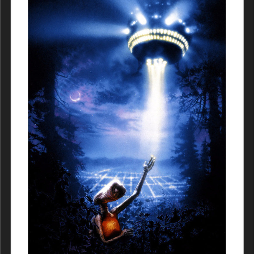 Drew Struzan "E.T. the Extra-Terrestrial" 35th Anniversary Variant Print