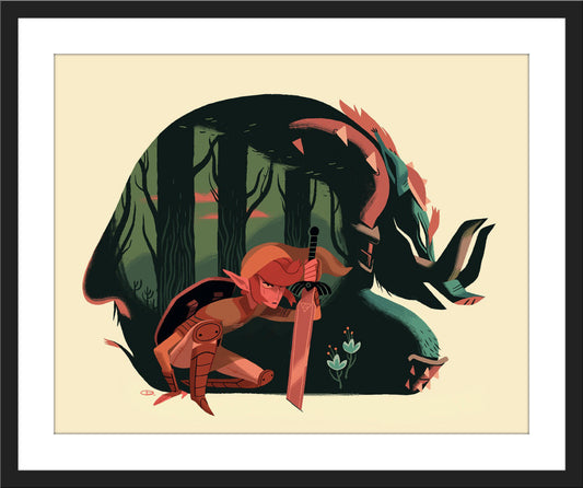 Glen Brogan "Link" Charity Print