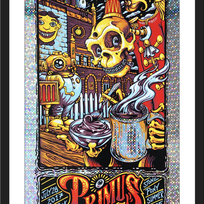 AJ Masthay "Primus - Asbury Park" Big Dots Foil