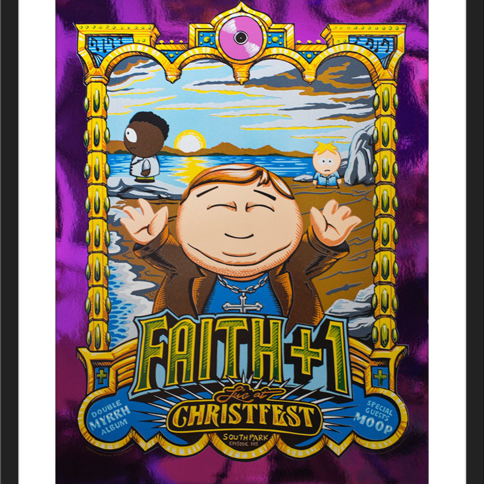 AJ Masthay "Faith +1" Purple Mirror Variant