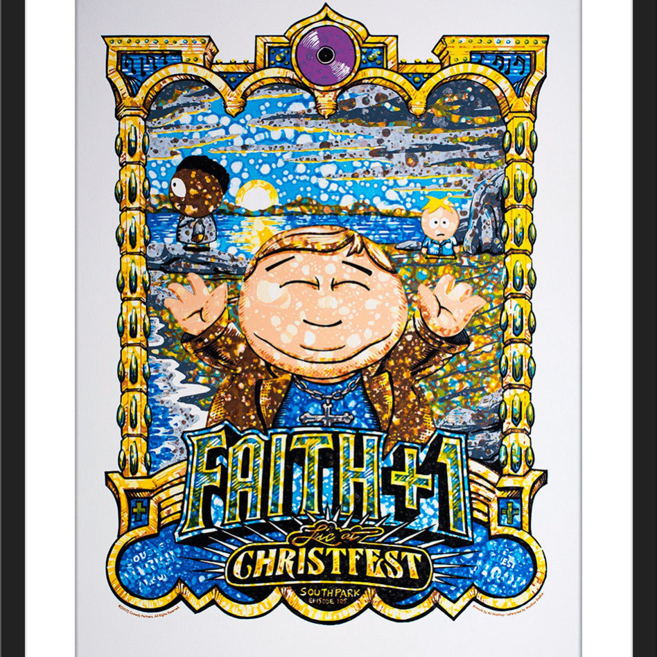 AJ Masthay "Faith +1" Watercolor Variant