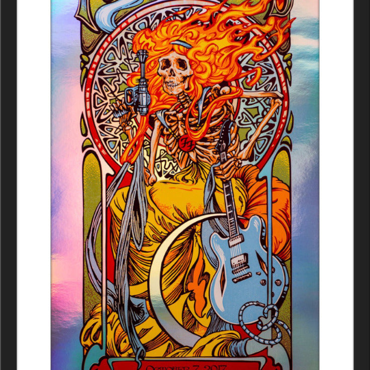 AJ Masthay "Foo Fighters CalJam" Rainbow Foil