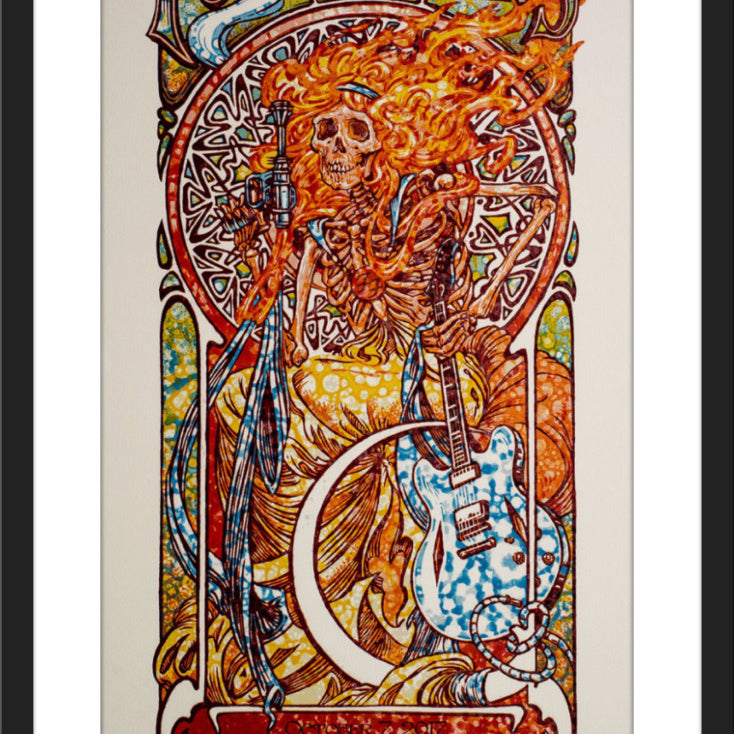 AJ Masthay "Foo Fighters CalJam" Watercolor