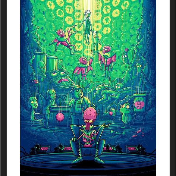 Dan Mumford "Two Parts Plutonic Quarks"