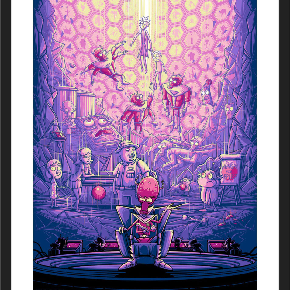 Dan Mumford "Two Parts Plutonic Quarks" Purple Variant