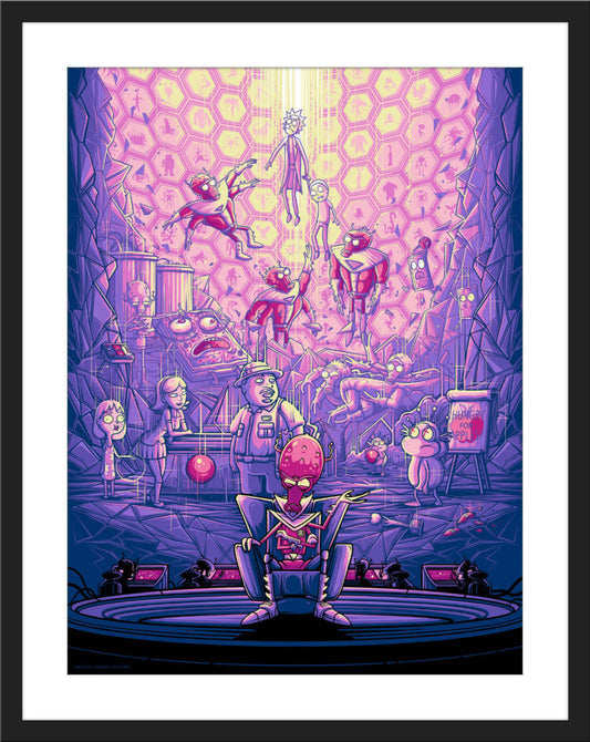 Dan Mumford "Two Parts Plutonic Quarks" Purple Variant