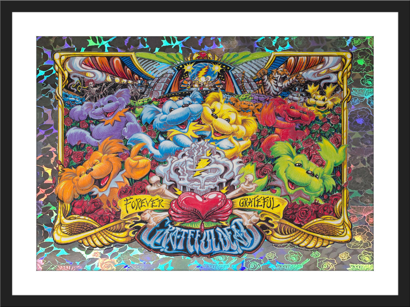 AJ Masthay "Grateful Dead: Forever Grateful" Rose Garden Holo Foil