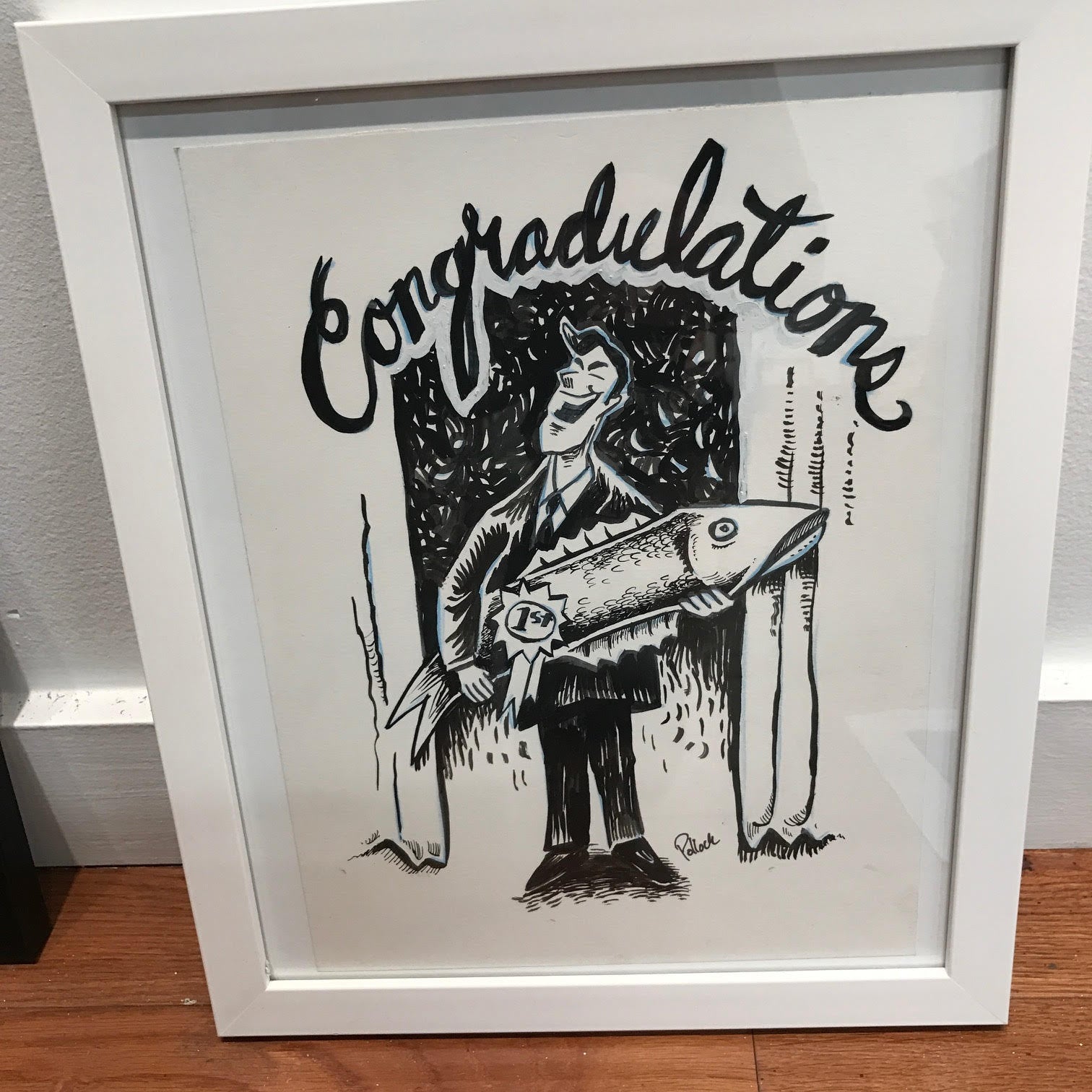 Phish "Congradulations" Pen & Marker OG 1994 (2000 Postcard)
