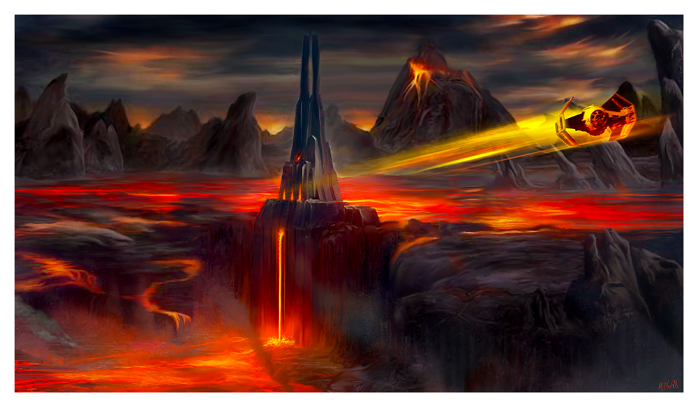 Mark Chilcott "Mustafar Takeoff"
