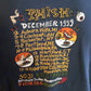 Phish December '99 Tour Shirt back with Cypress date - in progress - B