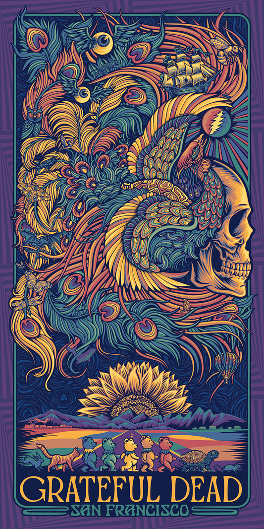 Todd Slater "Grateful Dead: San Francisco" Winterland Variant