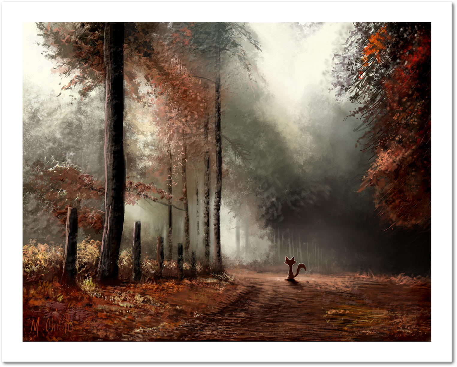 Mark Chilcott "Webster Fox #14"