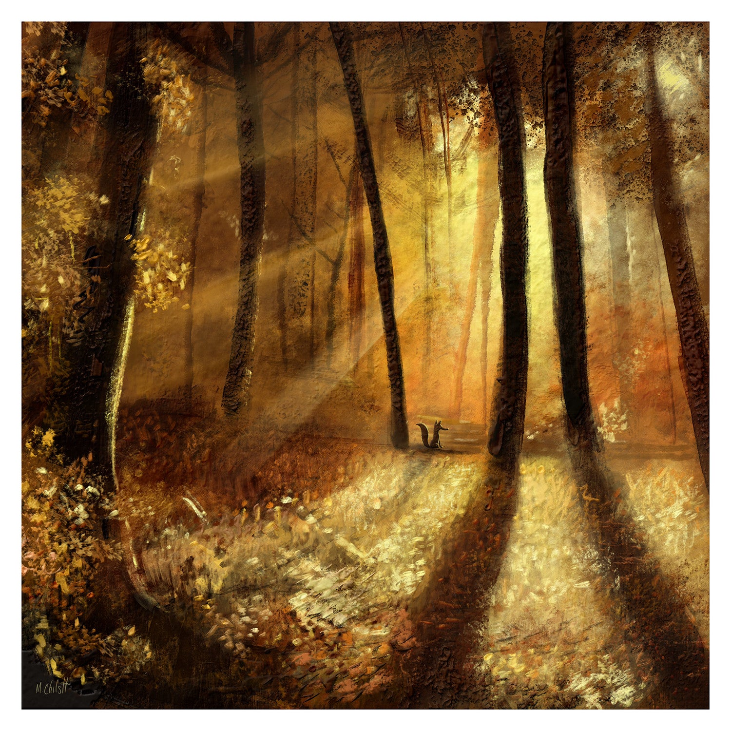 Mark Chilcott "Webster Fox #1"