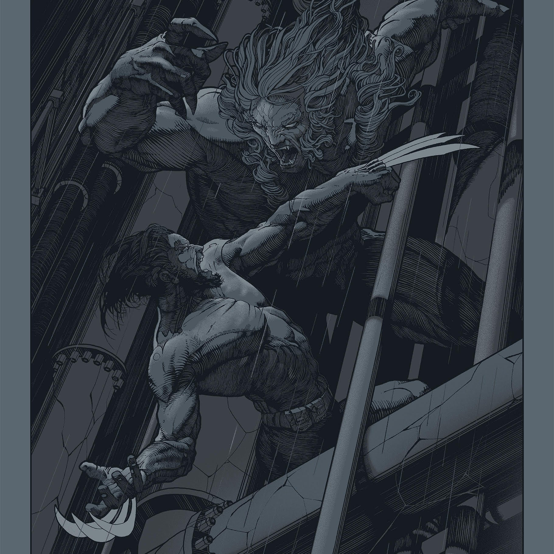 John Guydo "Wolverine vs. Sabretooth"